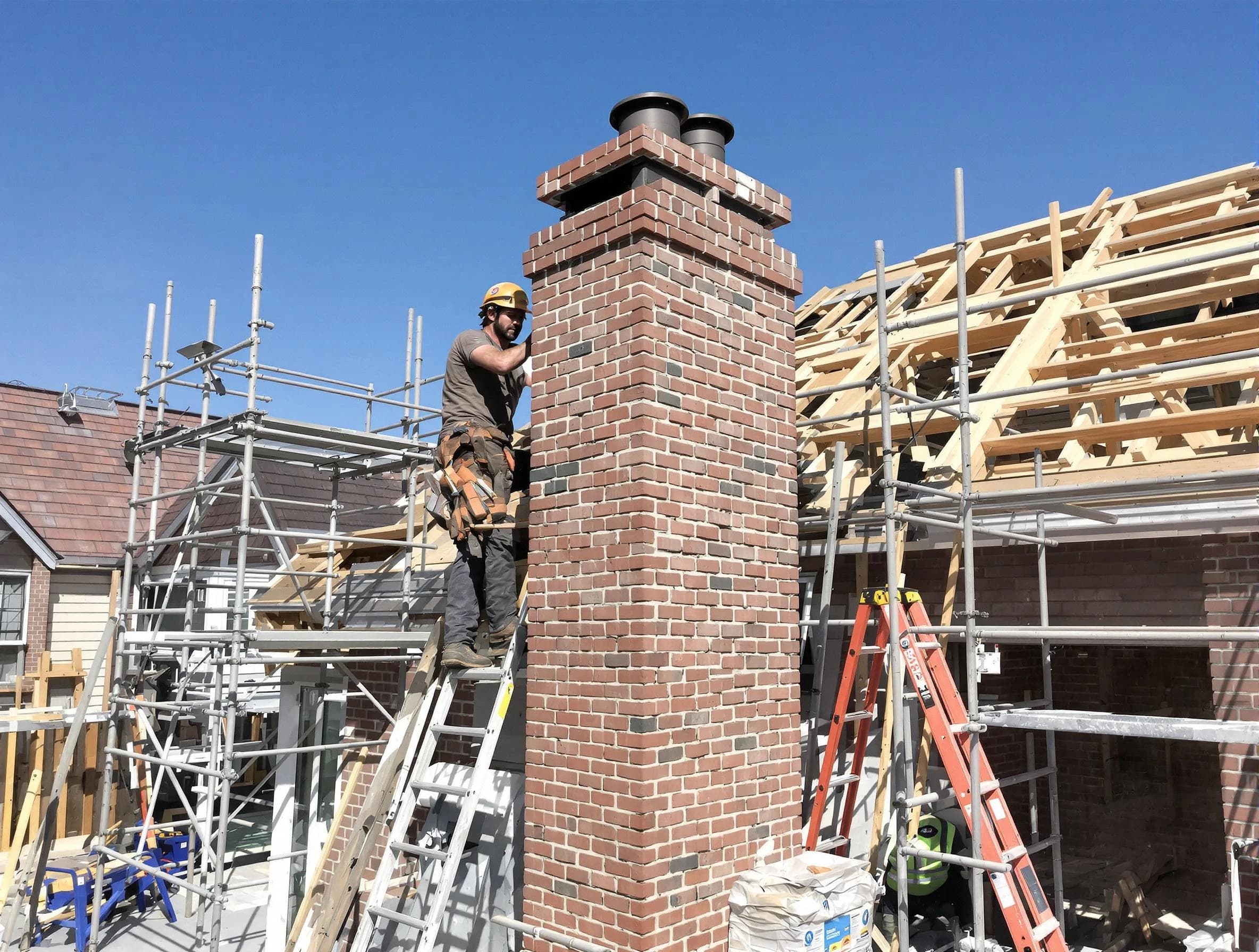 New chimney installation completed by Adams Chimney Sweep in Adams, PA