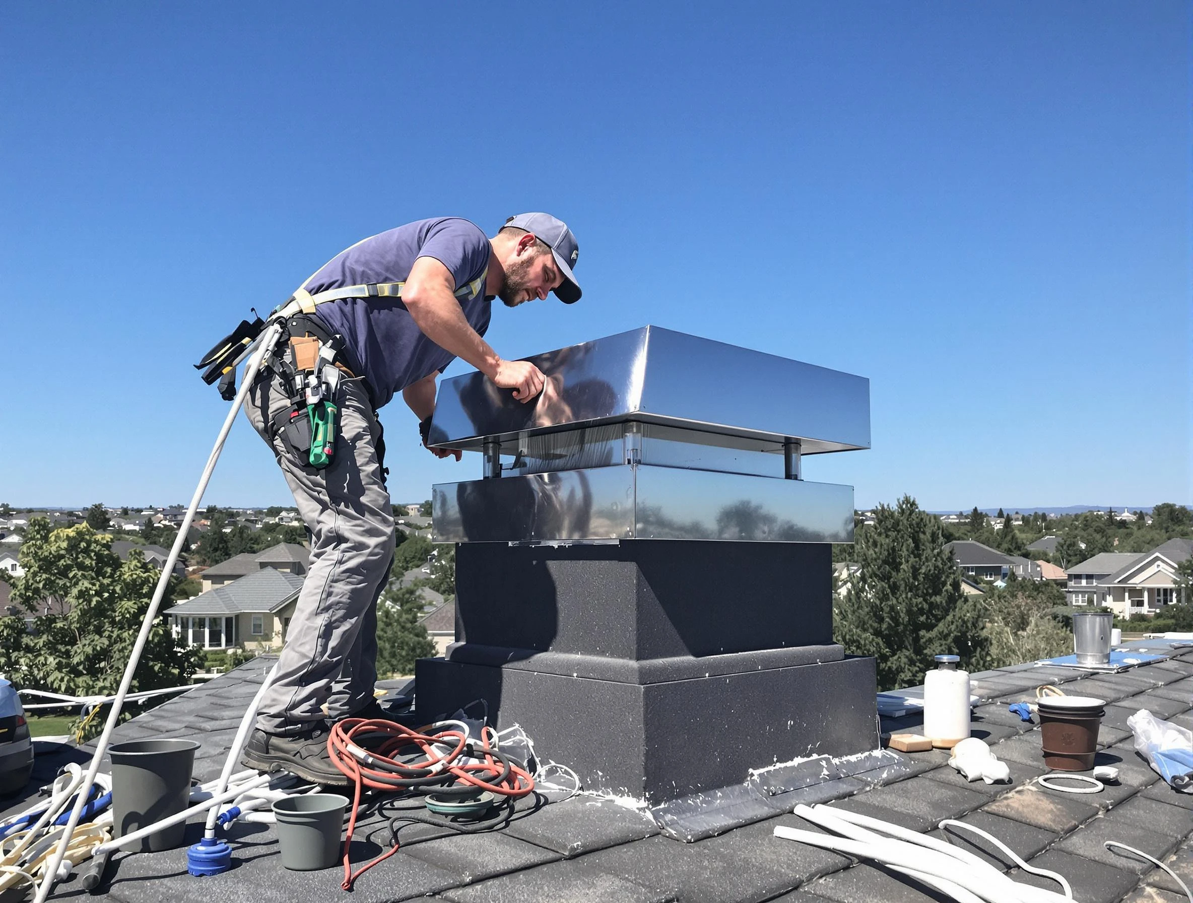 Chimney Cap Services in Adams