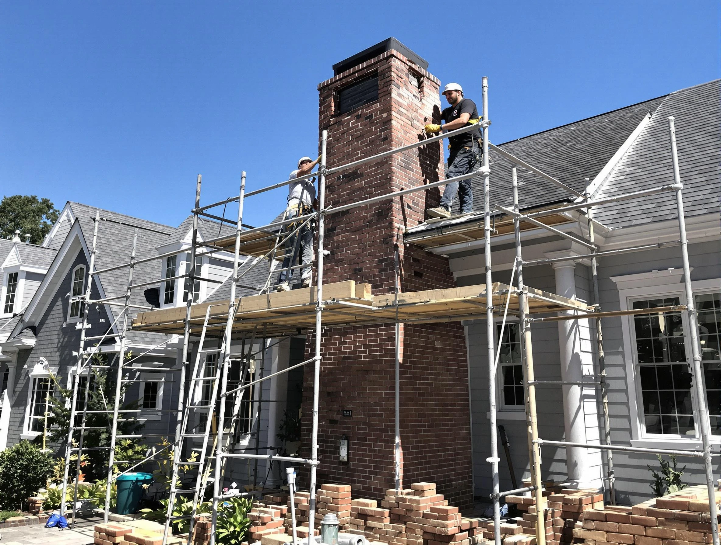 Chimney Rebuilding in Adams