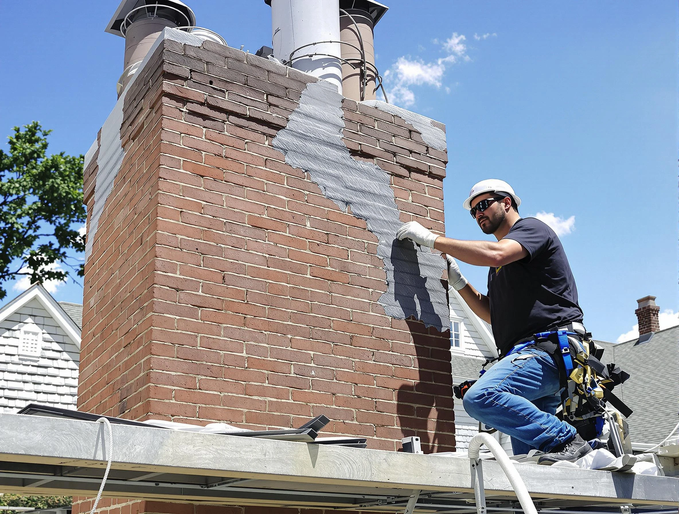 Chimney Restoration in Adams