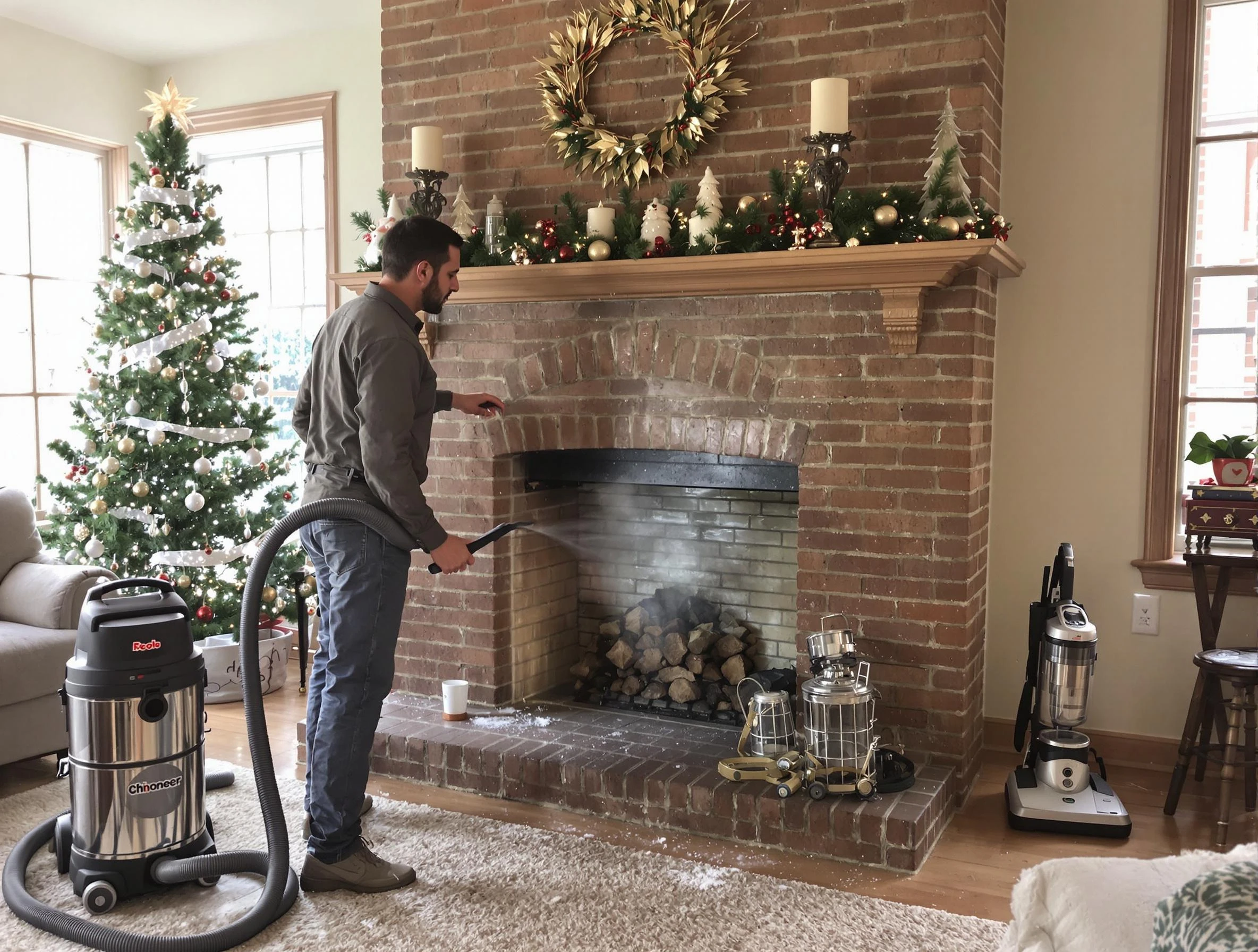 Fireplace Cleaning in Adams